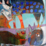 Jednorožec – olej 2019