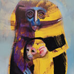 Madona – akryl 2023