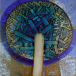 Modrý strom – olej 2018