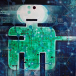 Panoptikum – Connect, olejomaľba 2023