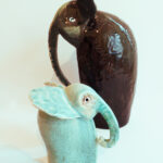 Slonica a sloník – keramika 2024